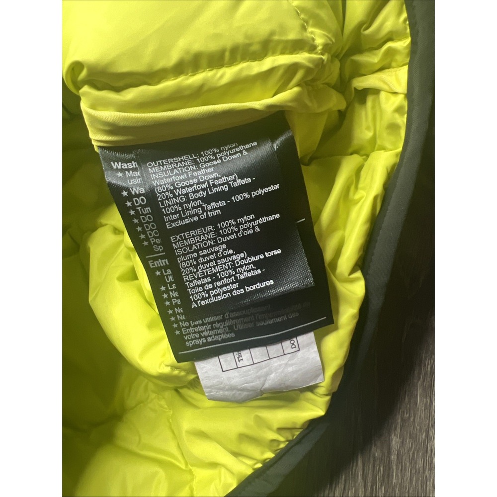 Burton Idiom Packable Down Jacket Olive Green Sz M Fragment Staple Design Rare! View 5
